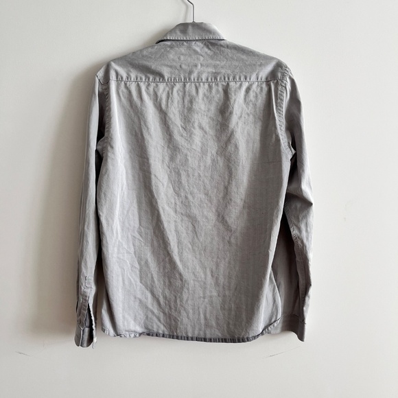 Avant Premiere Grey Button Down Shirt - Picture 2 of 3